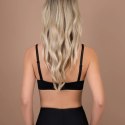 Bye Bra Ultra Plunge Bra Czarny L - głęboki dekolt, wielofunkcyjne ramiączka