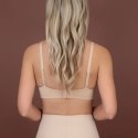 Bye Bra Ultra Plunge biustonosz beżowy XL głęboki dekolt push-up