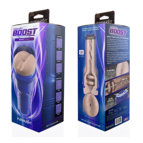 Fleshlight Boost Blast - zaawansowany model analny z systemem Turbo Tech Fleshlight Boost Blast - zaawansowany model analny z systemem Turbo Tech