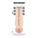 Fleshlight Girls Violet Myers Signature - Model Intymny z fakturą Lotus
