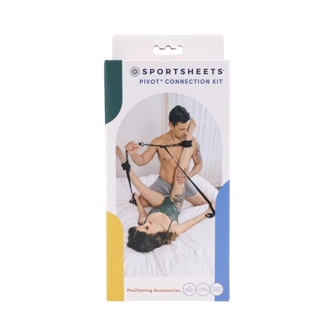 Sportsheets Pivot Bondage Set - Zestaw z Regulowanymi Mankietami i Uchwytami Sportsheets Pivot Bondage Set - Zestaw z Regulowanymi Mankietami i Uchwytami
