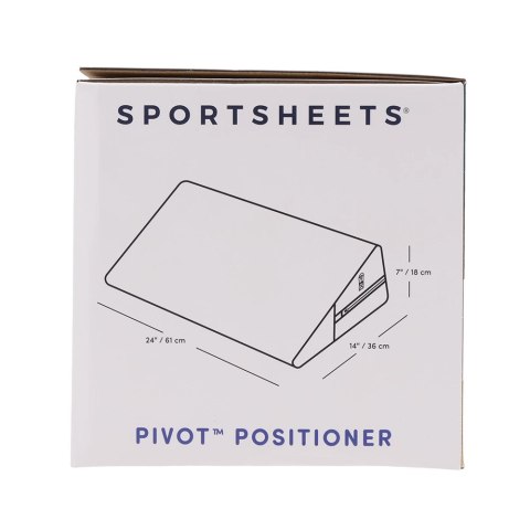 Sportsheets Pivot Play-Pad Czarny Pozycjoner Klinowy Piankowy Sportsheets Pivot Play-Pad Czarny Pozycjoner Klinowy Piankowy