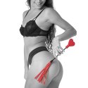 Sportsheets Sex & Mischief Amor Crop czerwona packa serce 33 cm