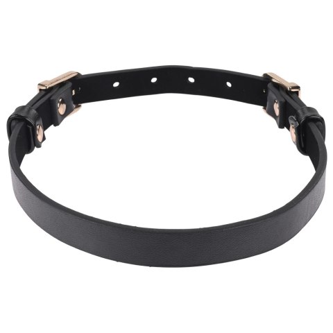 Sportsheets Sex & Mischief Double Buckle Collar czarna regulowana Sportsheets Sex & Mischief Double Buckle Collar czarna regulowana