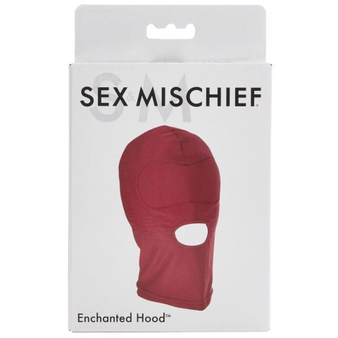 Sportsheets Sex & Mischief Enchanted Hood czerwony kaptur 32x23 cm Sportsheets Sex & Mischief Enchanted Hood czerwony kaptur 32x23 cm