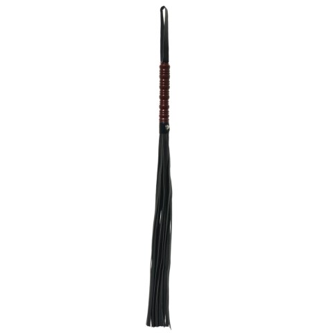 Sportsheets Sex & Mischief Flogger mahoniowy 76 cm elegancki design