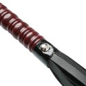 Sportsheets Sex & Mischief Flogger mahoniowy 76 cm elegancki design