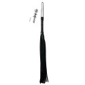 Sportsheets Sex & Mischief Mini Flogger 21" tkanina winylowa czarny