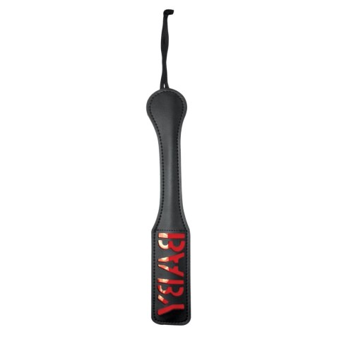 Sportsheets Sex & Mischief Paddle Baby napis 30,5 cm czarna Sportsheets Sex & Mischief Paddle Baby napis 30,5 cm czarna
