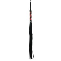 Sportsheets Sex & Mischief Pejcz czerwono-czarne paski 81 cm