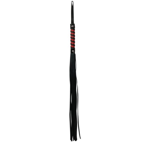 Sportsheets Sex & Mischief Pejcz czerwono-czarne paski 81 cm Sportsheets Sex & Mischief Pejcz czerwono-czarne paski 81 cm