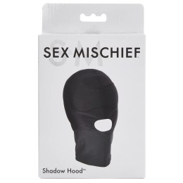 Sportsheets Sex & Mischief kaptur materiałowy czarny 32x23 cm