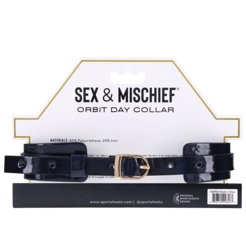 Sportsheets Sex & Mischief obroża z pierścieniem, tęczowa, regulowana Sportsheets Sex & Mischief obroża z pierścieniem, tęczowa, regulowana