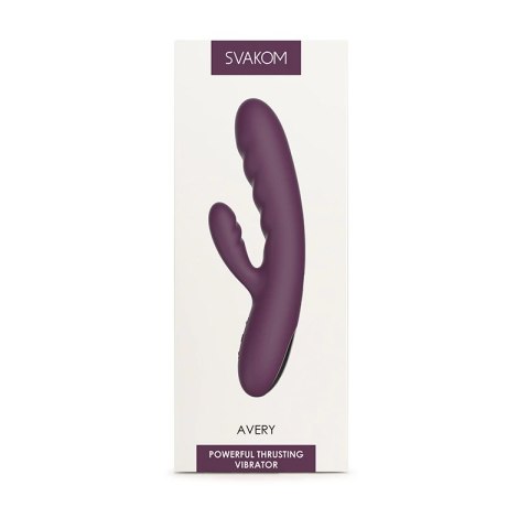 Svakom Avery Wibrator Dwugłowicowy Silikonowy Wodoodporny Svakom Avery Wibrator Dwugłowicowy Silikonowy Wodoodporny