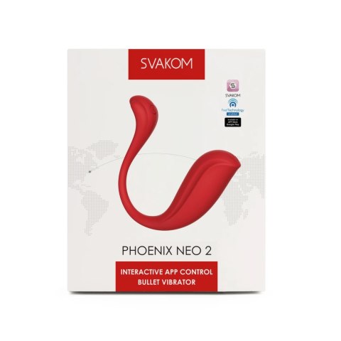 Svakom Phoenix Neo 2 Interaktywny Wibrator Kulkowy, Sterowanie Aplikacją Svakom Phoenix Neo 2 Interaktywny Wibrator Kulkowy, Sterowanie Aplikacją
