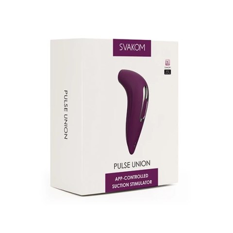 Svakom Pulse Union fioletowy stymulator bezdotykowy z aplikacją, wodoodporny Svakom Pulse Union fioletowy stymulator bezdotykowy z aplikacją, wodoodporny