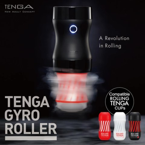 Tenga Rolling Gyro Roller Cup Gentle - jednorazowa kapsuła intymna delikatna Tenga Rolling Gyro Roller Cup Gentle - jednorazowa kapsuła intymna delikatna