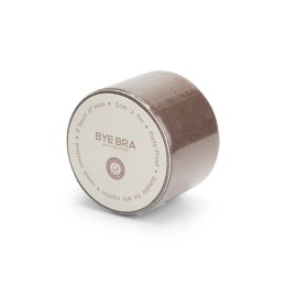 Bye Bra Body Tape Brown - taśma modelująca, oddychająca, 5 cm x 5 m
