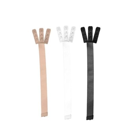 Bye Bra Low Back Straps 3-Hook - Paski do niskiego zapięcia biustonosza 3 kolory