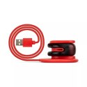 FirmTech Tech Ring - inteligentny pierścień wibracyjny Bluetooth czerwony