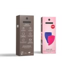 Fun Factory Fun Cup Kit Pink & Ultramarine - Zestaw kubeczkow menstruacyjnych 2 rozmiary