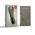 Fun Factory Manta Deep Green & Black - wielofunkcyjny masażer wibracyjny 18cm