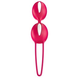 Fun Factory Smartballs Duo India Red system treningowy, 72g, 3.6cm