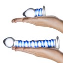 Glas Double Penetration Set - Zestaw szklanych akcesoriow spiralnych