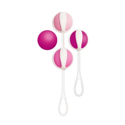 Gvibe Geisha Balls Mini - zestaw 4 kulki treningowe mięśni Kegla silikon Gvibe Geisha Balls Mini - zestaw 4 kulki treningowe mięśni Kegla silikon
