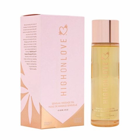HighOnLove Massage Oil Tropical Sunset 120ml - naturalny olejek do masażu HighOnLove Massage Oil Tropical Sunset 120ml - naturalny olejek do masażu