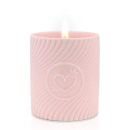HighOnLove Pink Candle Strawberries & Champagne Świeca do masażu 120ml