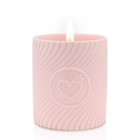 HighOnLove Pink Candle Strawberries & Champagne Świeca do masażu 120ml HighOnLove Pink Candle Strawberries & Champagne Świeca do masażu 120ml