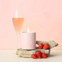 HighOnLove Pink Candle Strawberries & Champagne Świeca do masażu 120ml