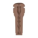 Kiiroo Feel Generic Stroker Butt Mid Brown - system intymny, brązowy, 200 mm