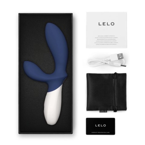 LELO Loki Wave 2 Base Blue - masażer z technologią WaveMotion, 12 trybow LELO Loki Wave 2 Base Blue - masażer z technologią WaveMotion, 12 trybow