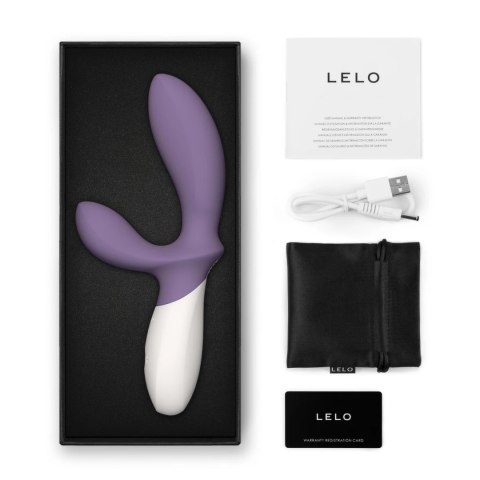LELO Loki Wave 2 Violet Dusk - masażer z technologią WaveMotion, 19,6 cm LELO Loki Wave 2 Violet Dusk - masażer z technologią WaveMotion, 19,6 cm