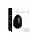La Gemmes Yoni Egg Black Obsidian L - anatomiczna kula z obsydianu, rozmiar L