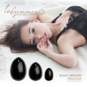 La Gemmes Yoni Egg Black Obsidian L - anatomiczna kula z obsydianu, rozmiar L