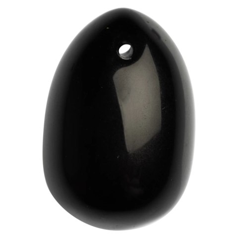 La Gemmes Yoni Egg Black Obsidian M - naturalny kamień, średni rozmiar La Gemmes Yoni Egg Black Obsidian M - naturalny kamień, średni rozmiar