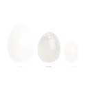 La Gemmes Yoni Egg Clear Quartz M - Kamień szlachetny, rozmiar M