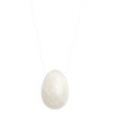 La Gemmes Yoni Egg Clear Quartz M - Kamień szlachetny, rozmiar M