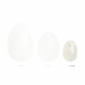 La Gemmes Yoni Egg Clear Quartz S - kamień naturalny, rozmiar S