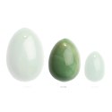 La Gemmes Yoni Egg Jade M - kamień jadeitowy, średni rozmiar, naturalny