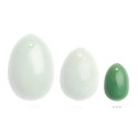 La Gemmes Yoni Egg Jade S - kamień jadeitowy, rozmiar S, zielony