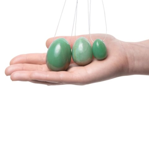 La Gemmes Yoni Egg Jade S - kamień jadeitowy, rozmiar S, zielony La Gemmes Yoni Egg Jade S - kamień jadeitowy, rozmiar S, zielony