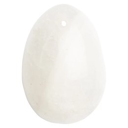 La Gemmes Yoni Egg L Clear Quartz - kamień szlachetny, rozmiar L