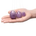 La Gemmes Yoni Egg Pure Amethyst M - kamień ametystowy, rozmiar M