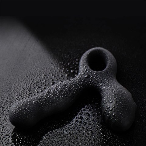 Nomi Tang Spotty 2 masażer punktowy z rotacyjną głowką, silikon, czarny Nomi Tang Spotty 2 masażer punktowy z rotacyjną głowką, silikon, czarny