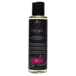Sensuva Me & You Berry Flirty olejek do masażu 125 ml z silikonem