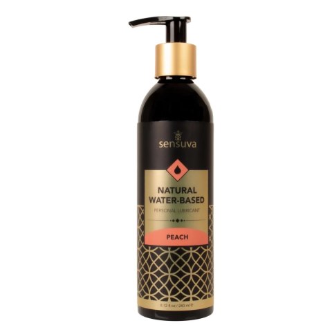 Sensuva Natural Water-Based Peach 240 ml - żel nawilżający o zapachu brzoskwini Sensuva Natural Water-Based Peach 240 ml - żel nawilżający o zapachu brzoskwini